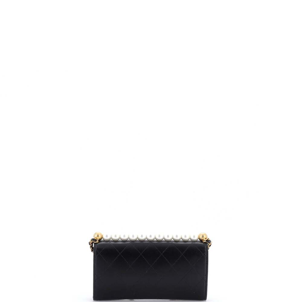 Chanel Chic Pearls Clutch With Chain #253456C29B - Picture 4 of 7